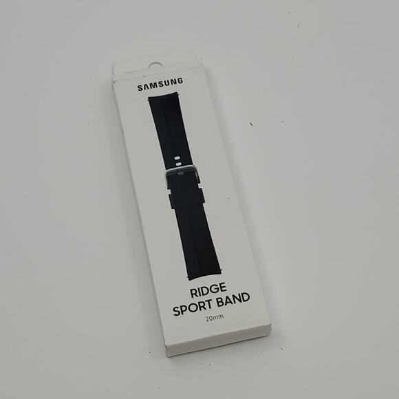 Samsung Ridge Sport Band (20 MM) Black New - Picture 1 of 10